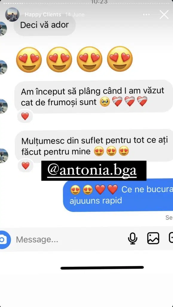 Testimonial Rheea Roses