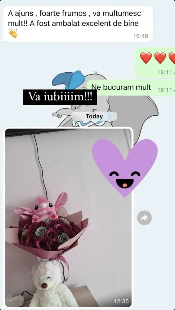 Testimonial Rheea Roses
