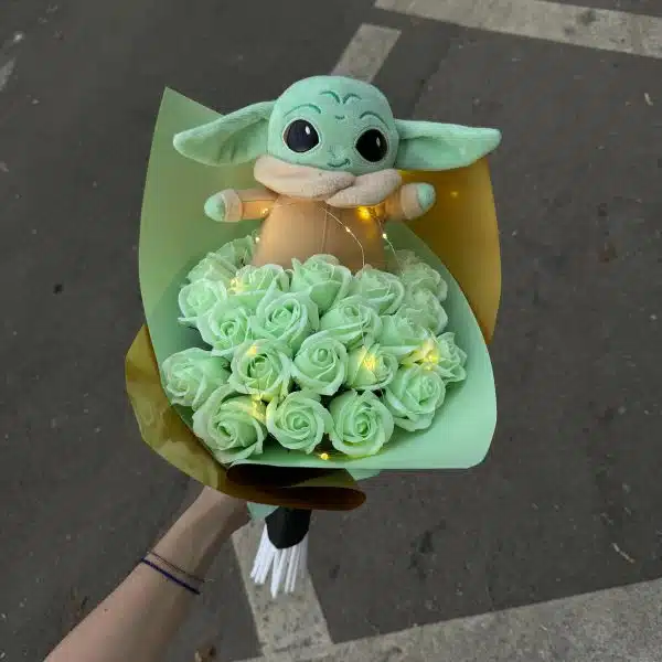 Buchet Baby Yoda Small
