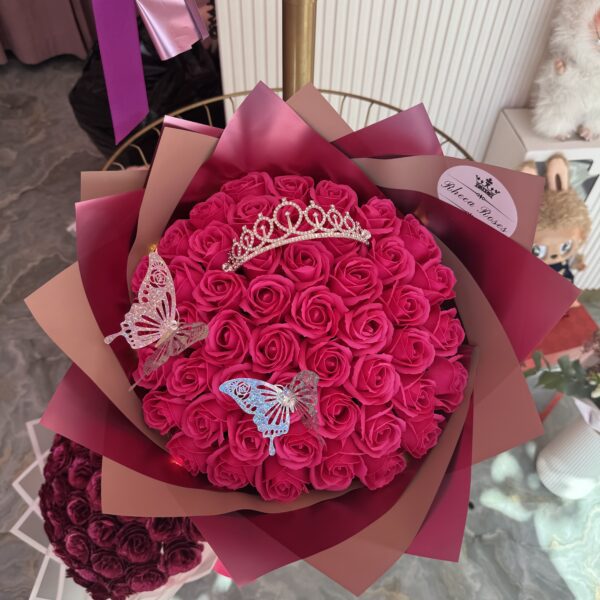 Buchet 49 Trandafiri Princess